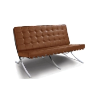 sedia furmod Barcelona Mezza pelle 2 Sedute