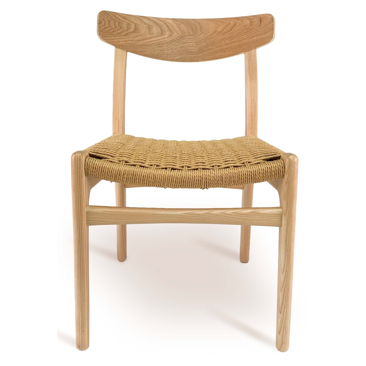 Chaise nordique CH23 réplique fait main en bois de frêne