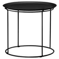 Table bali en acier adapté pour l'extérieurr