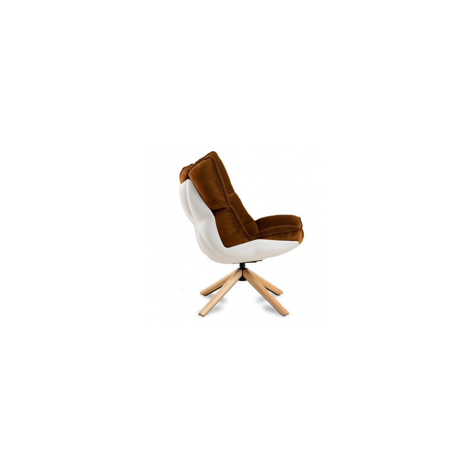 Space Design Sessel mit Fußstütze