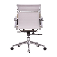 Chaise de bureau édition fixe à dossier bas en maille