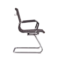 Silla Oficina Alu Lowback Fixed Edition en Polipiel