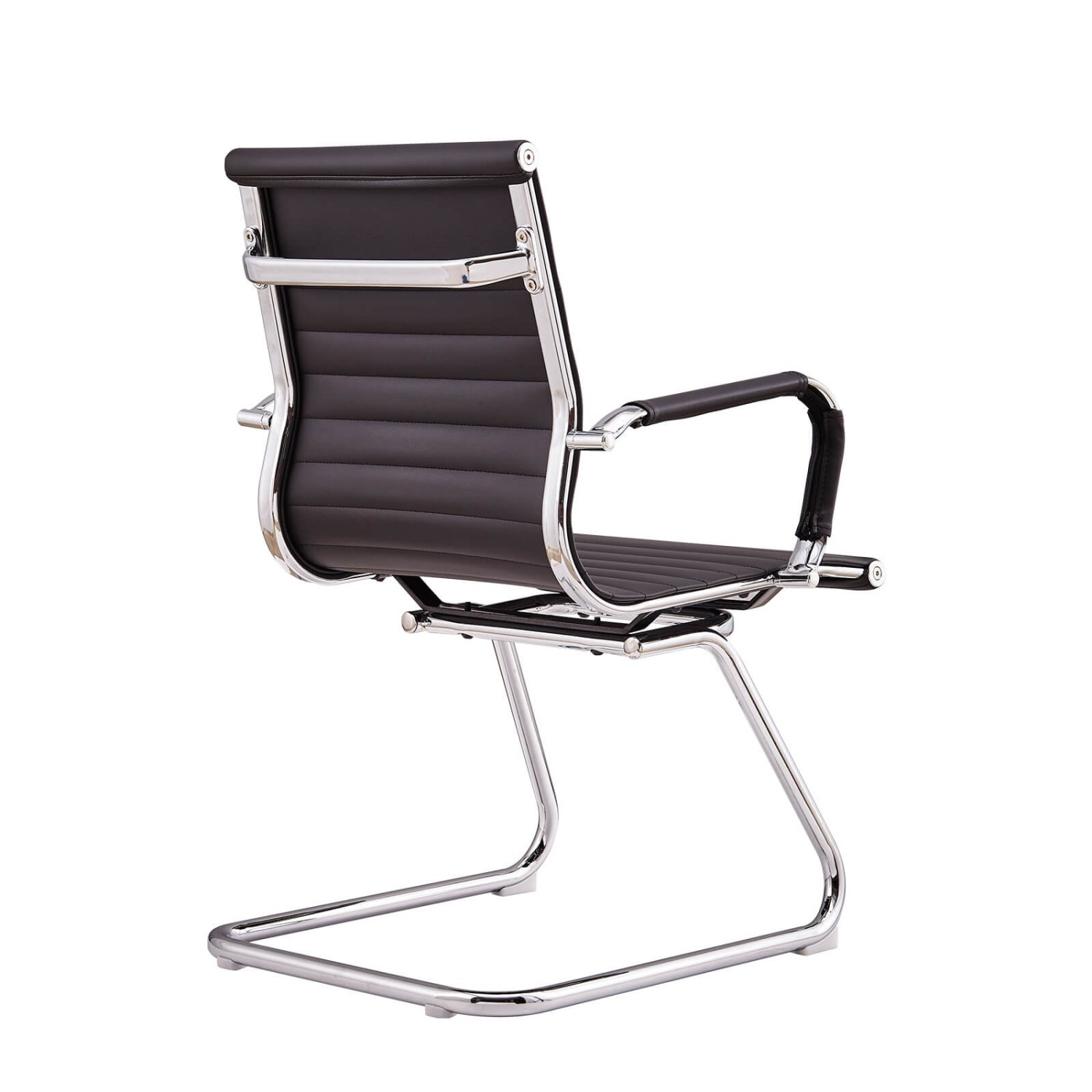 Silla Oficina Alu Lowback Fixed Edition en Polipiel