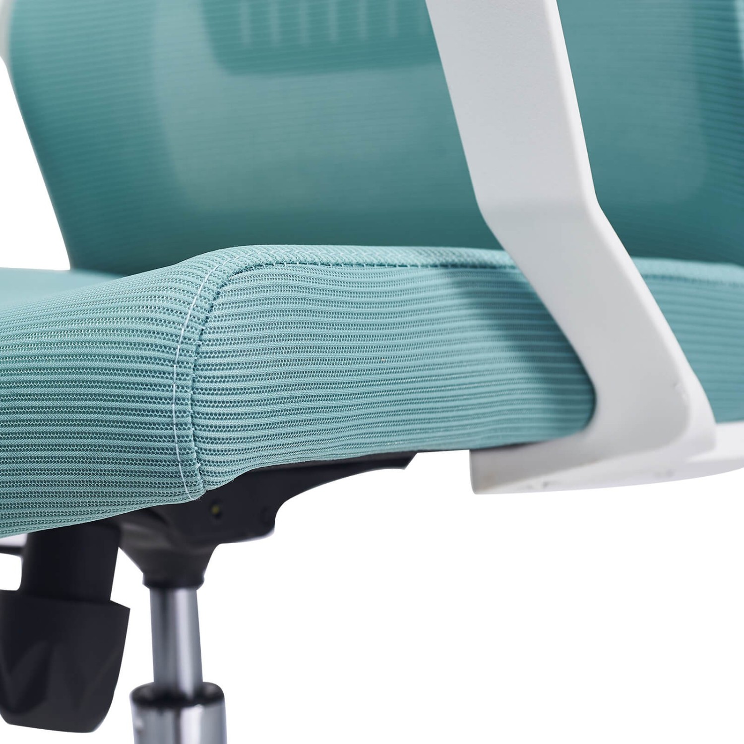 Chaise de bureau à dossier bas Mesh Ergo en maille de fibres