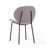 Gepolsterter Stuhl aus Kunstleder