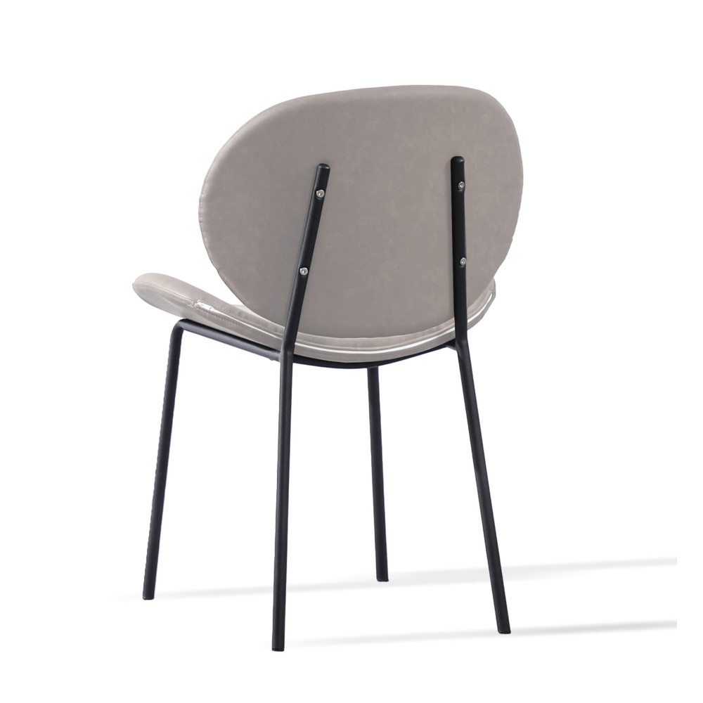 Krzesło tapicerowane sztuczną skórą