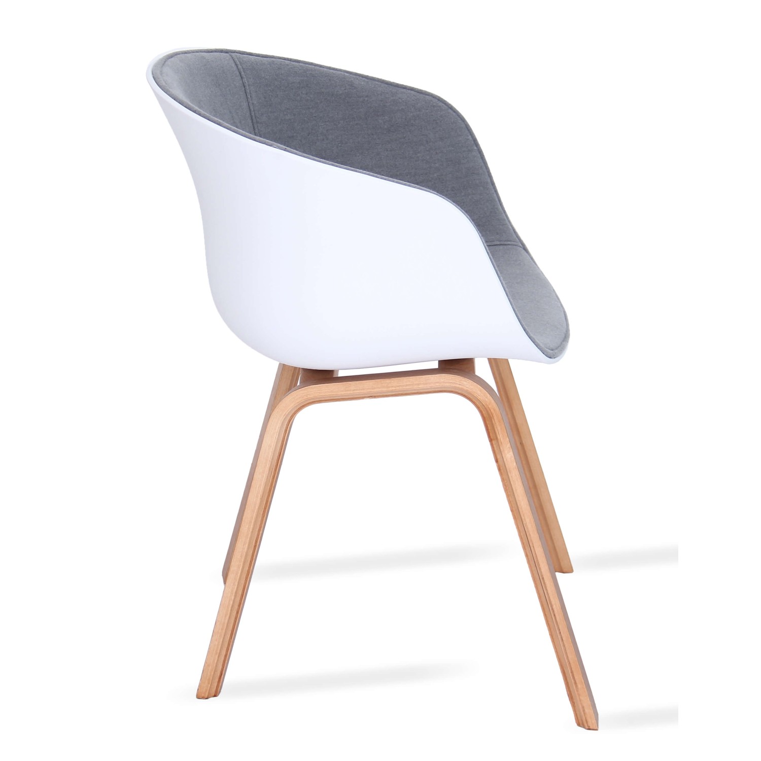 Cadeira estofada Nordic Cotton