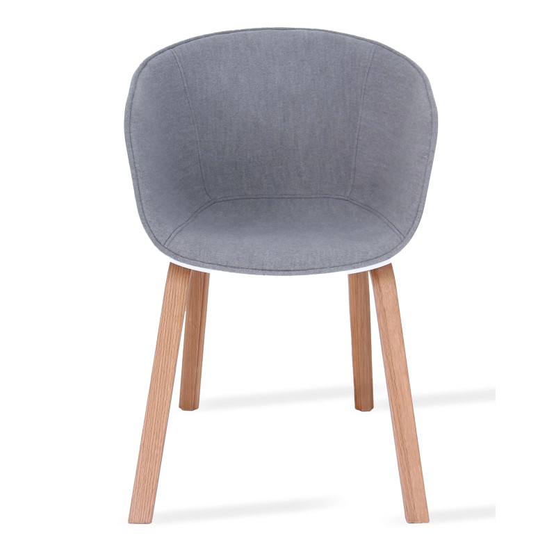 Cadeira estofada Nordic Cotton