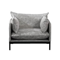 1-sits soffa klädd i polyester