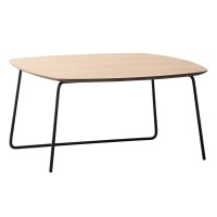 Čtvercový konferenční stolek 80x80cm z dubového dřeva