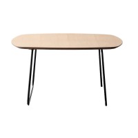 Vierkante salontafel 80x80cm in eikenhout