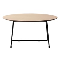 Ronde salontafel 80 cm in eikenhout