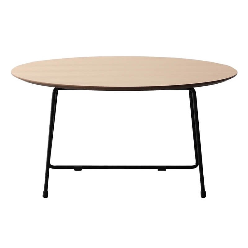 Table Basse Ronde 80cm en Bois de Chêne