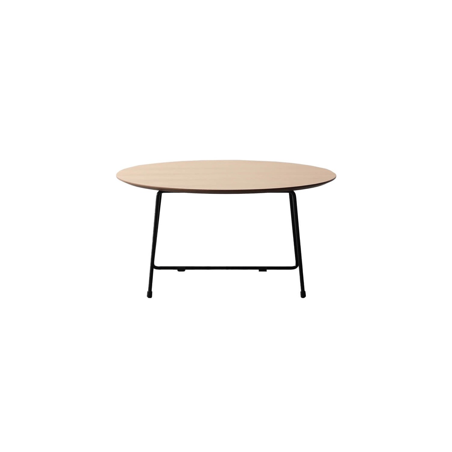 Round Coffee Table 80cm in Oak Wood