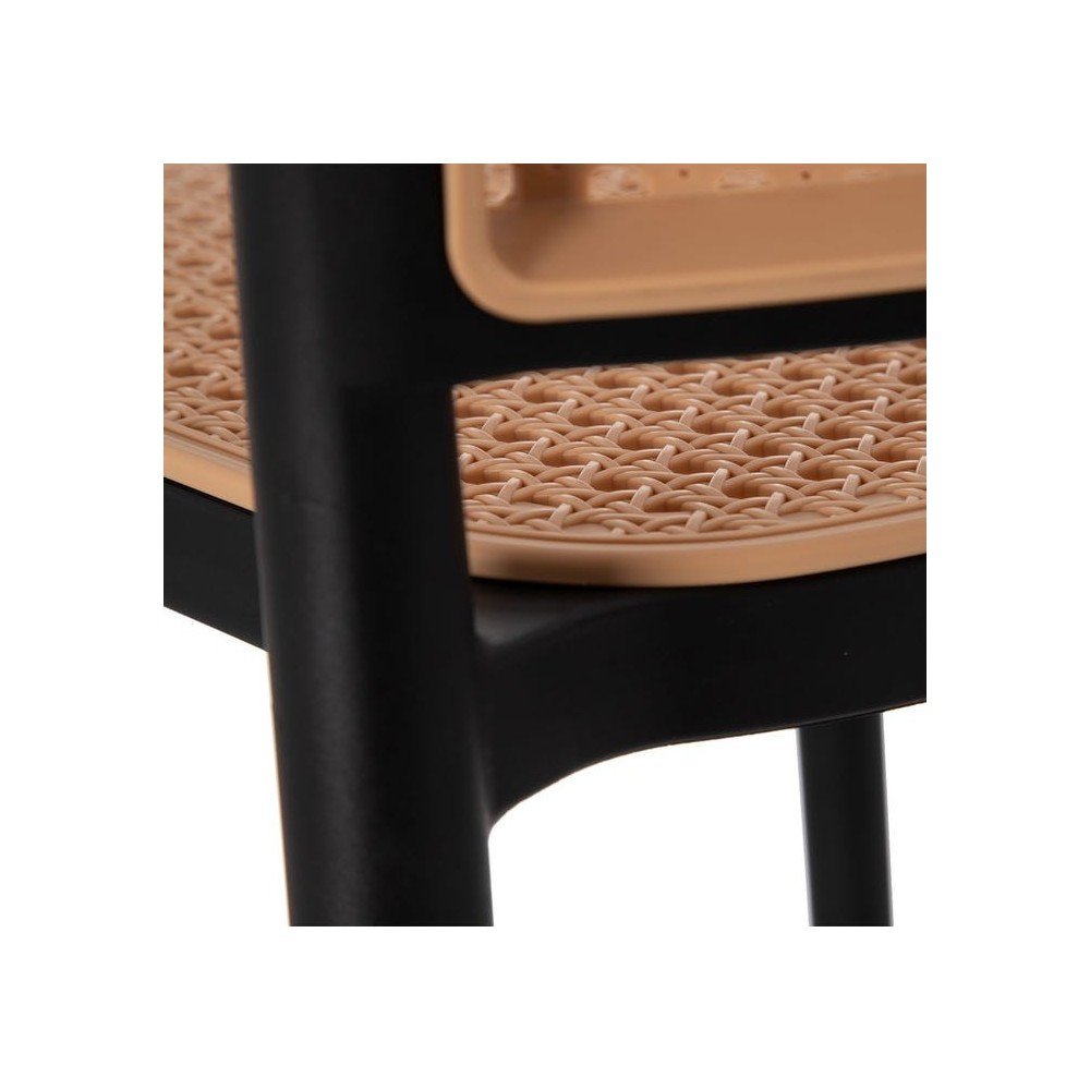 Outdoor-Stuhl aus synthetischem Rattan