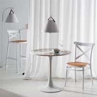 Tabouret haut en rotin synthétique
