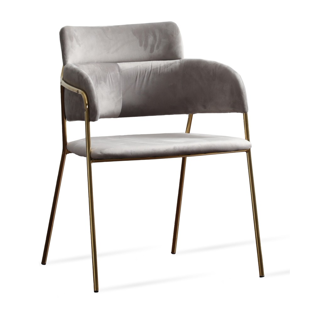 Gepolsterter Stuhl im Vintage-Stil