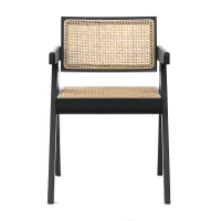 Replica Chandigarh chair with arms by designer Pierre Jeanneret 