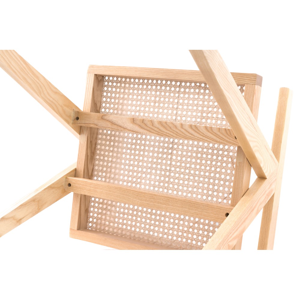 Replica Chandigarh stoel met armen door ontwerper Pierre Jeanneret 