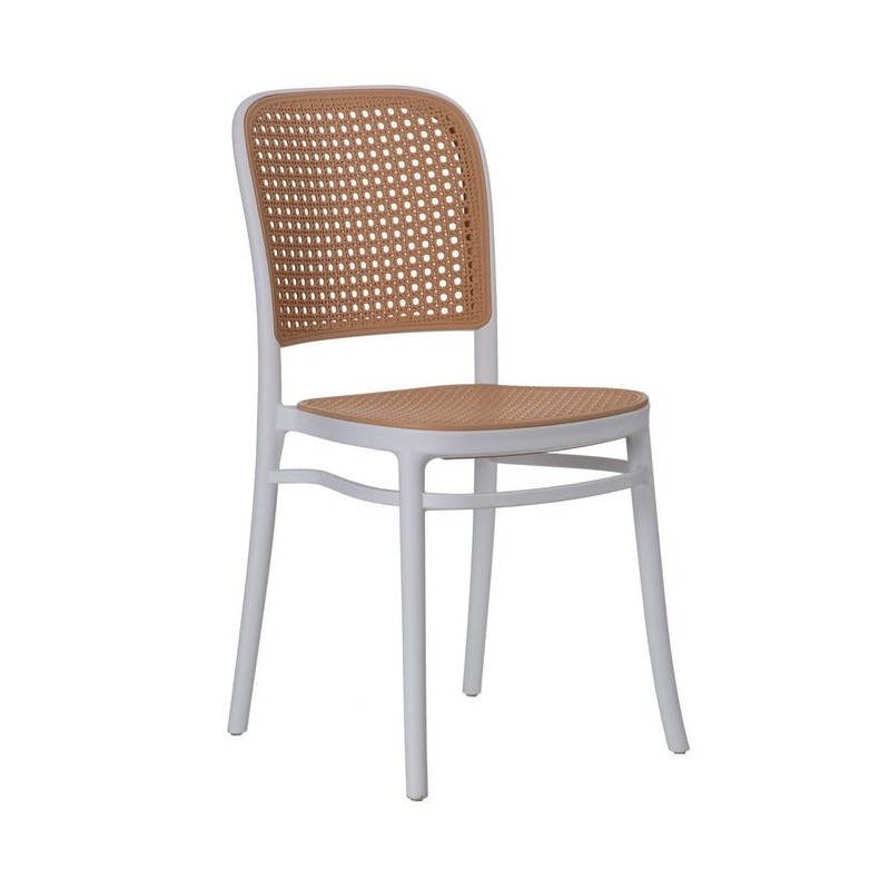 Moulin Synthetic Rattan Stackable Chair