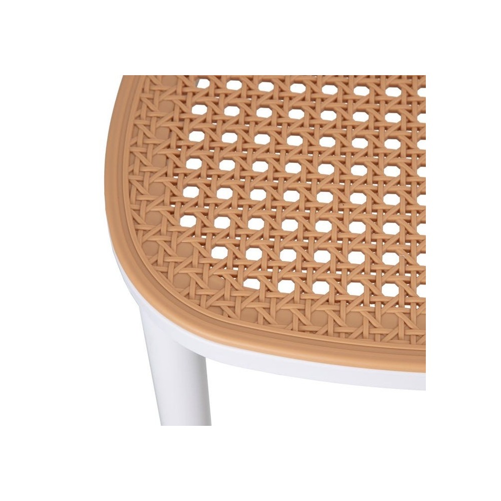 Synteettinen rottinki ulkotuoli