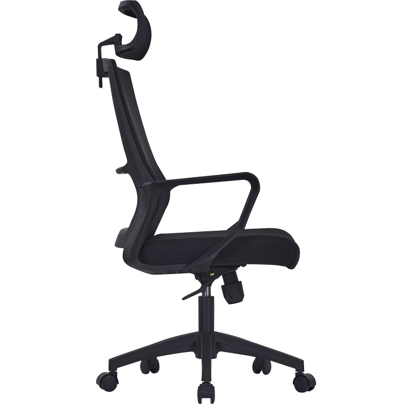 Silla Oficina Mesh Highback Black Edition en Malla de Fibra