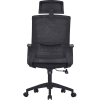 Silla Oficina Mesh Highback Black Edition en Malla de Fibra