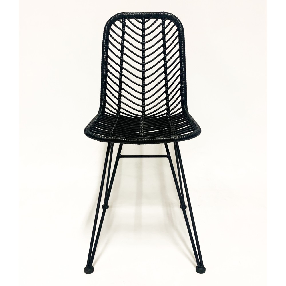 Le Midi Stuhl in Rattan perfekt für den Außenbereich