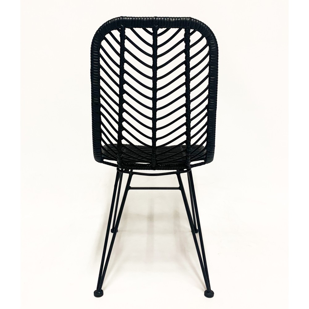 Le Midi Stuhl in Rattan perfekt für den Außenbereich