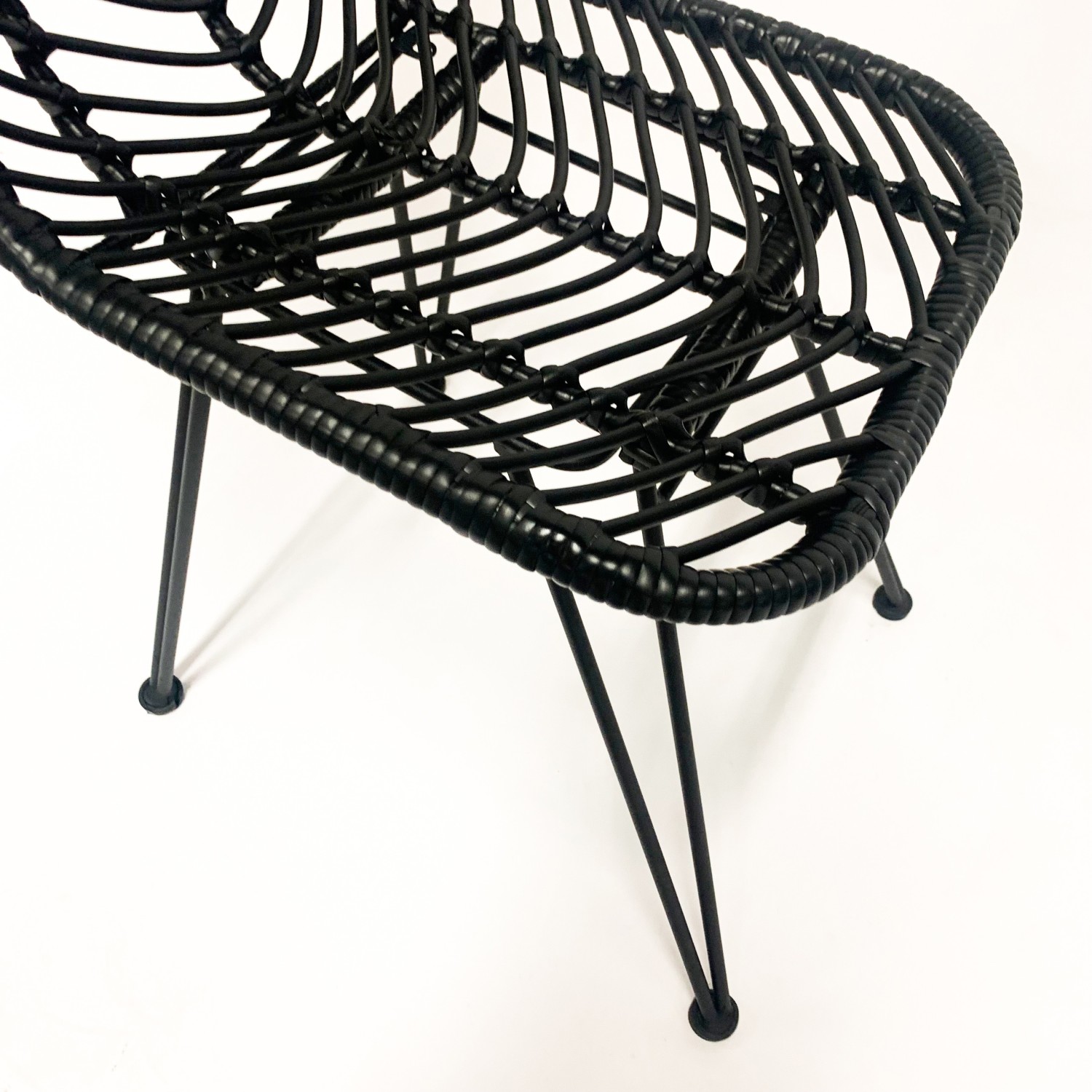 Cadeira Le Midi em rattan adequada para exterior