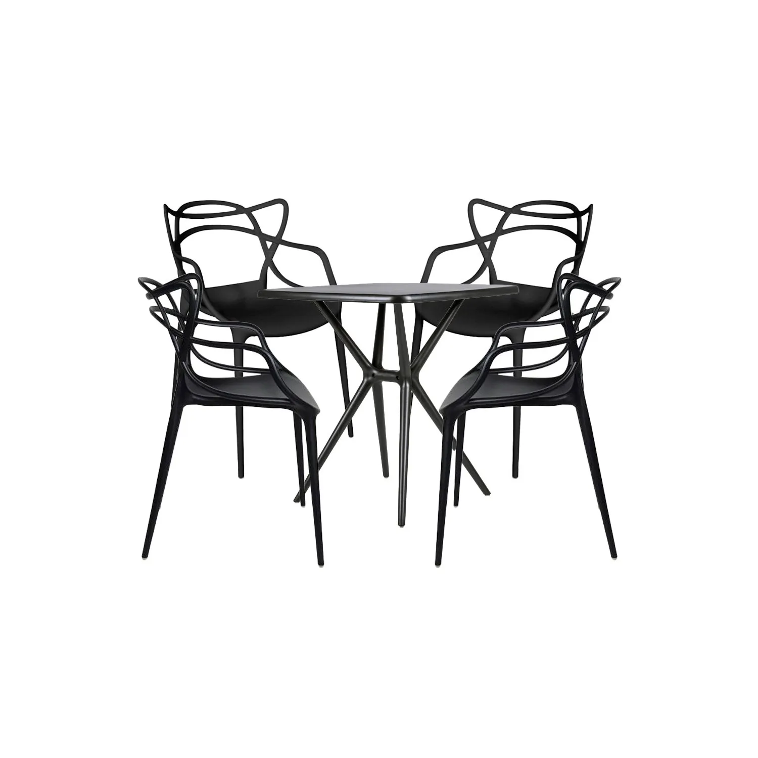 Moises Gartenstuhl und Tisch