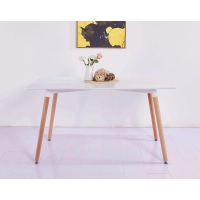 Mesa de comedor Fox rectangular de 160cm