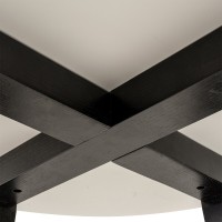 Dřevěný jídelní stůl Dream 115 cm