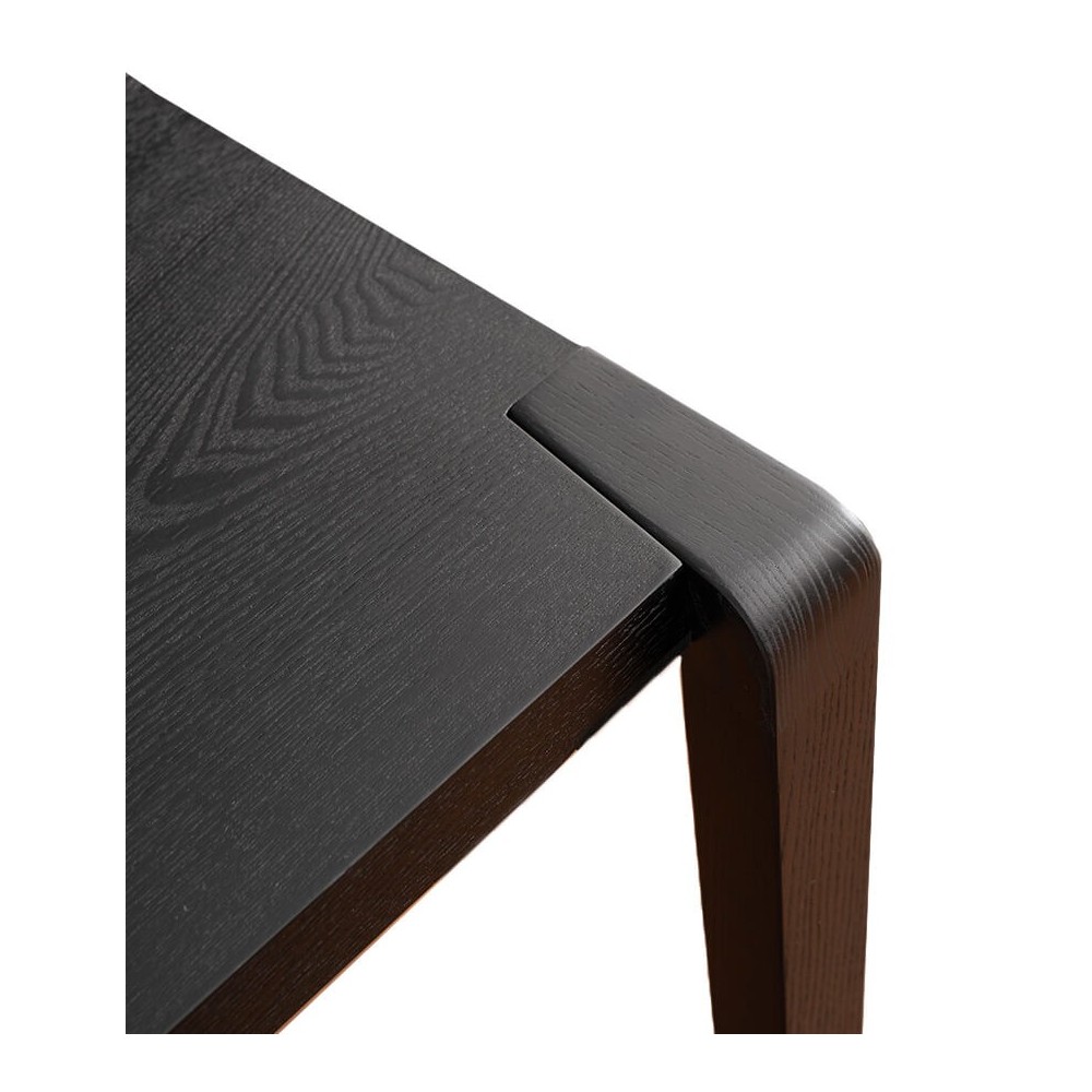 Inmod rechthoekige houten eettafel