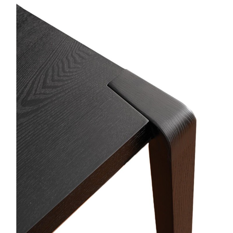 Table à manger rectangulaire en bois Inmod