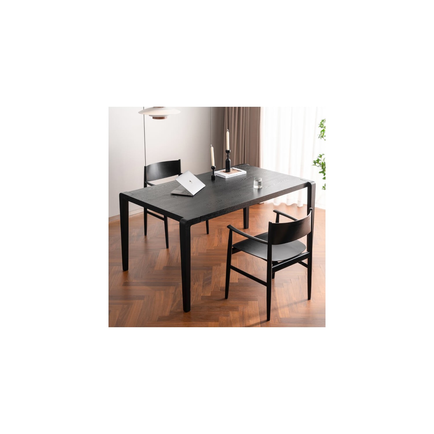 Mesa de comedor Inmod rectangular de madera