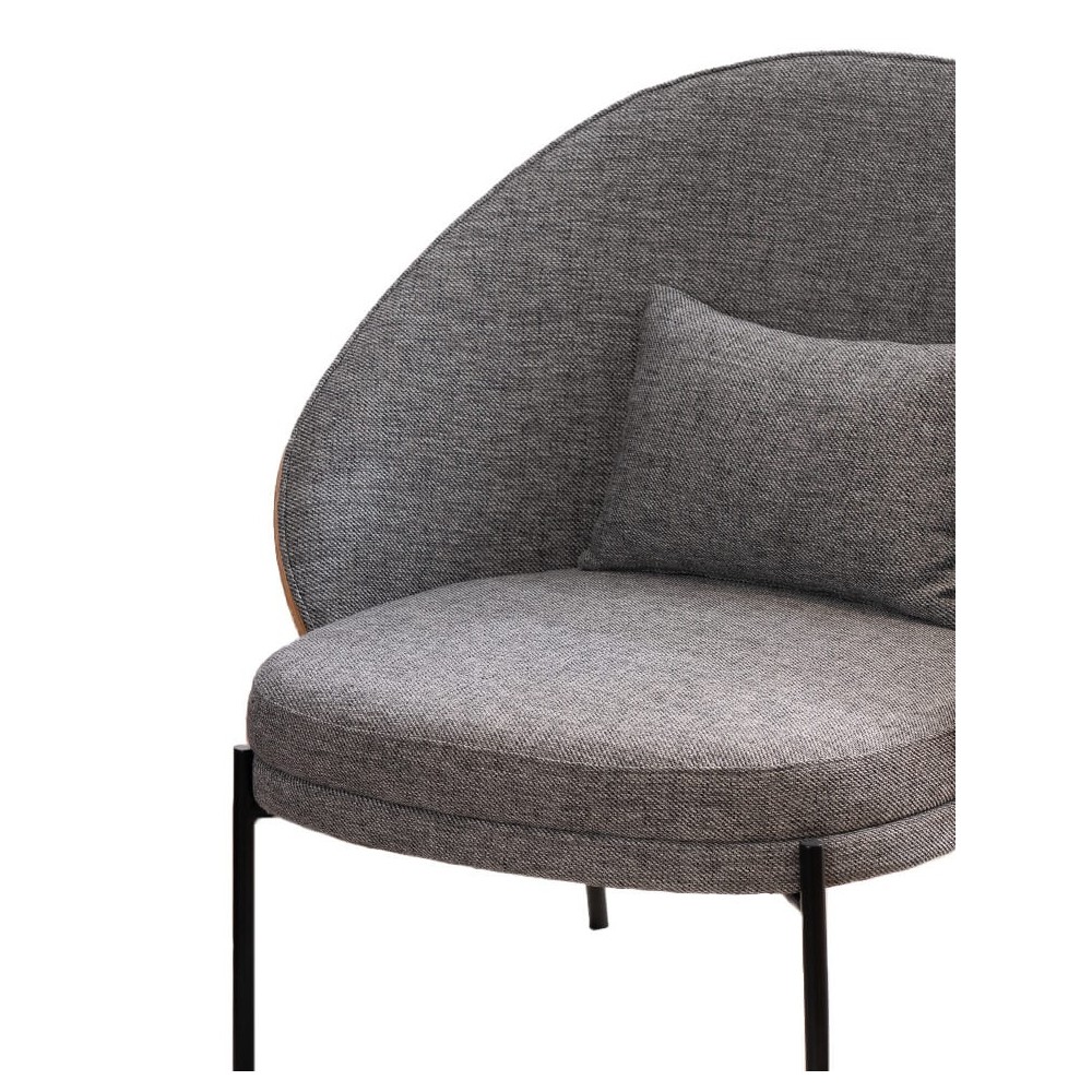 Nordic Earth fauteuil met katoenen kussen