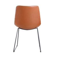 Silla Industrial City Tapizada en Polipiel