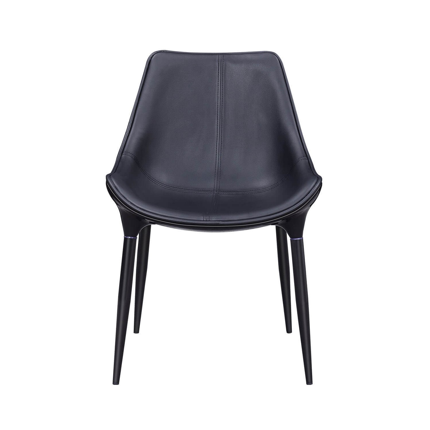 Chaise Olaan recouverte de simili cuir