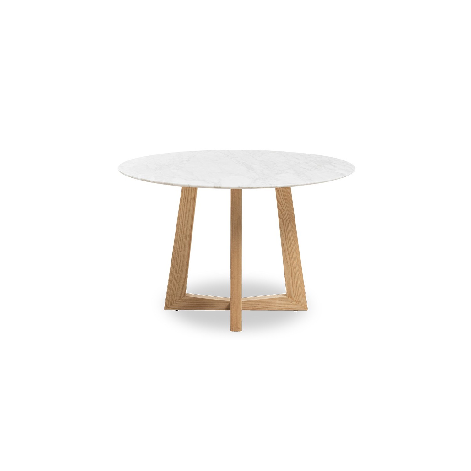 Table à manger Dream en marbre de Carrare 115cm