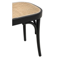 Vintage Oldhouse Bench in Natural Rattan