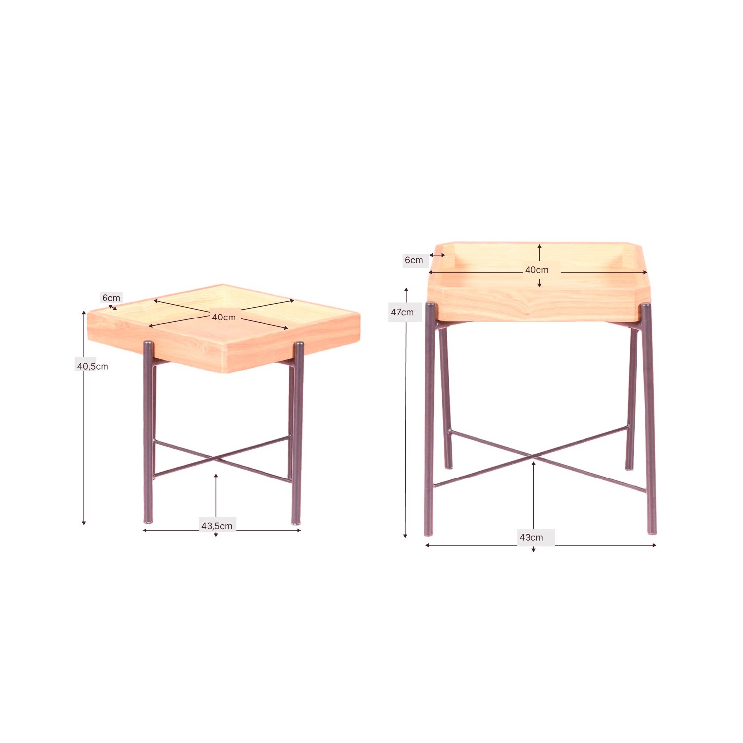 Earth side table set