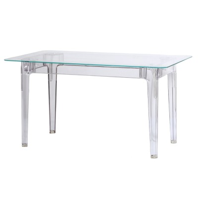 Vierkante Ghost-tafel van 80 cm