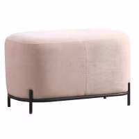 Minimalistisches Design Clair Loveseat Sofa Fußstütze