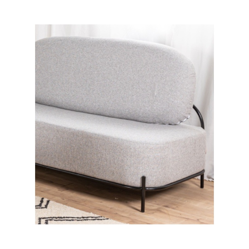 Clair gepolstertes Zweisitzer-Sofa im Design