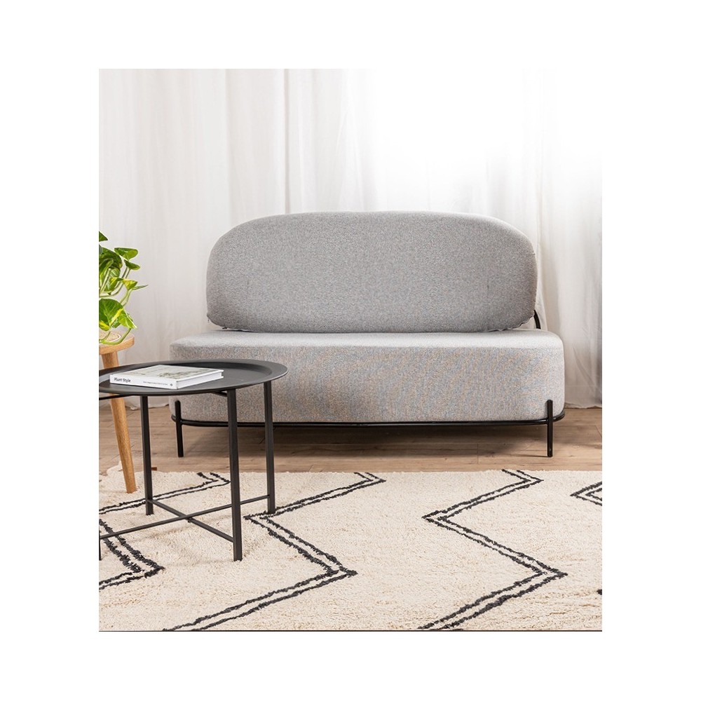 Clair tvåsitsig ekonomisk designsoffa