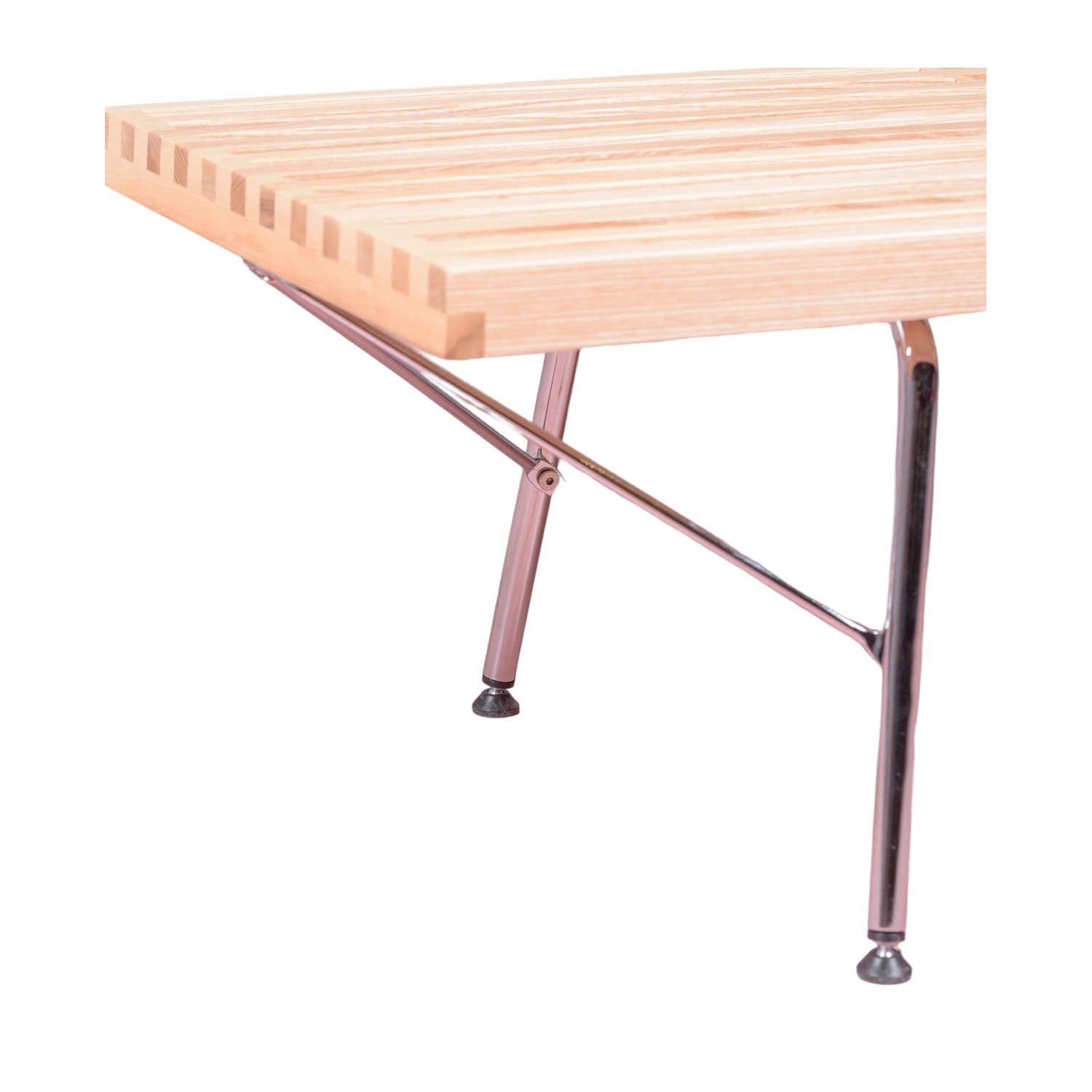 Banc vintage Nelhouse en frêne naturel