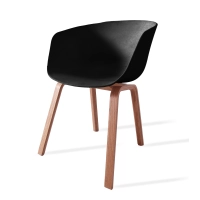 Silla Nórdica Daxer en Madera de Haya con estilo nórdico