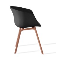 Krzesło Daxer Nordic z drewna bukowego w stylu nordyckim