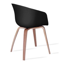 Krzesło Daxer Nordic z drewna bukowego w stylu nordyckim